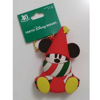 ディズニー(Disney)の販売終了■リルリンリン　バッグチャーム　ディズニークリスマス　キーホルダー　40(キャラクターグッズ)