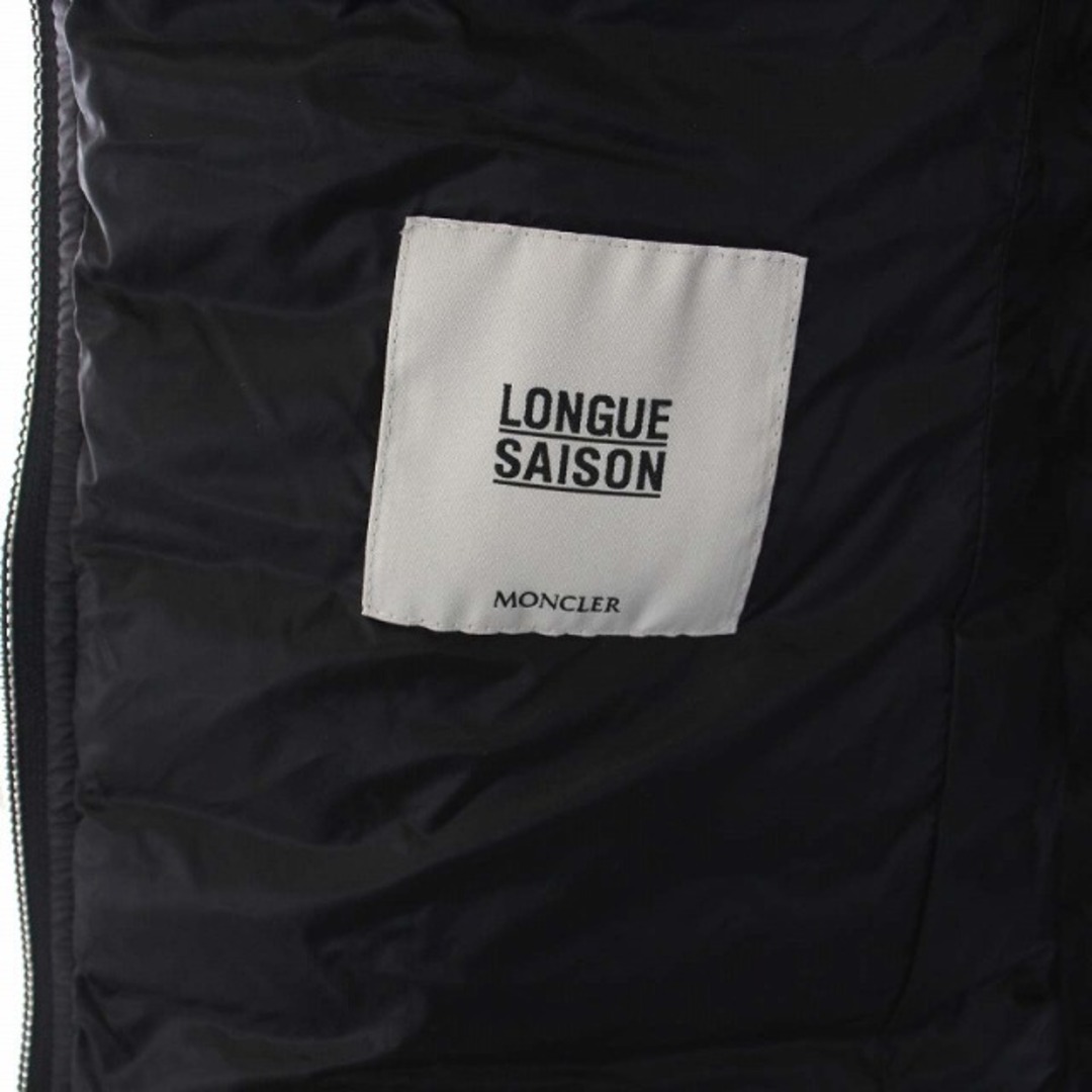 MONCLER(モンクレール)のモンクレール BOUGUE ダウンコート アウター スタンドカラー 4 黒 レディースのジャケット/アウター(ダウンコート)の商品写真