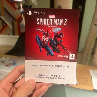 PS5 スパイダーマン2 Spider-Man2 ソフトダウンロードコード(家庭用ゲームソフト)