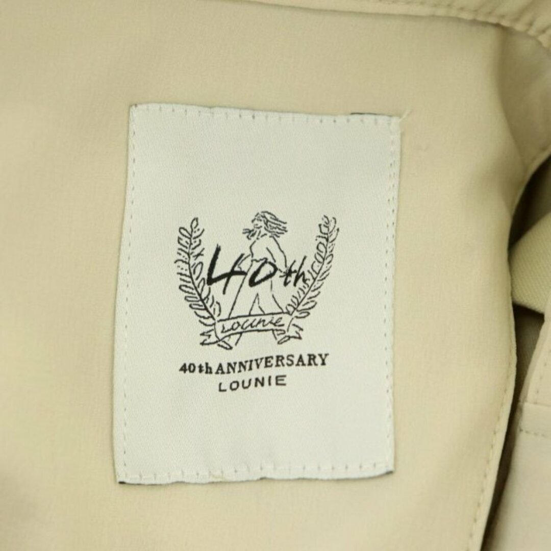 LOUNIE(ルーニィ)のルーニィ ナイロン ラップスカート 台形 ロング 36 ライトベージュ レディースのスカート(ロングスカート)の商品写真