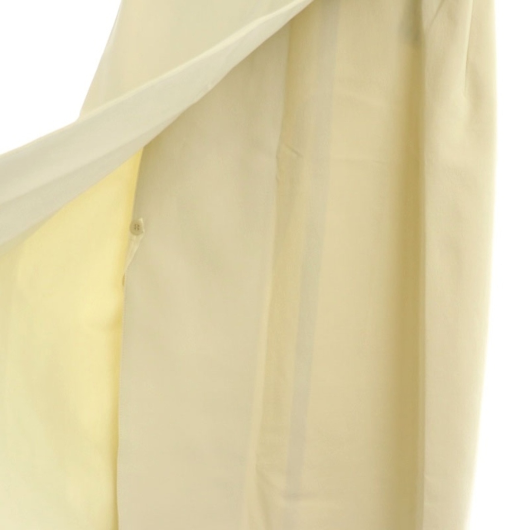 LOUNIE(ルーニィ)のルーニィ ナイロン ラップスカート 台形 ロング 36 ライトベージュ レディースのスカート(ロングスカート)の商品写真