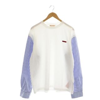 マルニ(Marni)のマルニ 23SS 切り替えロンTプルオーバー Tシャツ HUMU0252QX(Tシャツ/カットソー(七分/長袖))