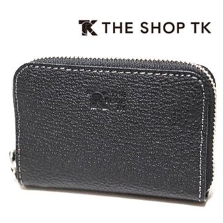 ザショップティーケー(THE SHOP TK)の《THE SHOP TK》新品 ゴート型押し レザーコインケース 小銭入れ(コインケース/小銭入れ)