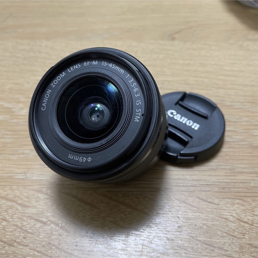 EOSM3メーカー型番『美品』Canon EOS M3 Wレンズキット2 BK 箱あり　ミラーレス