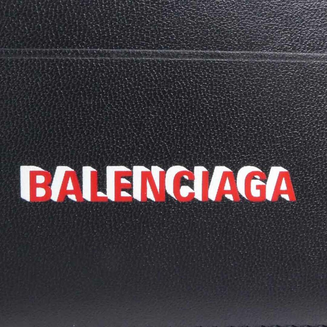 Balenciaga(バレンシアガ)のバレンシアガ BALENCIAGA カードケース パスケース レザー ブラック ユニセックス 送料無料【中古】 a0148 レディースのファッション小物(パスケース/IDカードホルダー)の商品写真