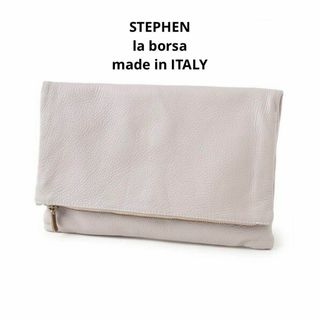 シップスフォーウィメン(SHIPS for women)のSHIPS・高島屋取扱い STEPHEN イタリア製 ジップクラッチバッグ(クラッチバッグ)