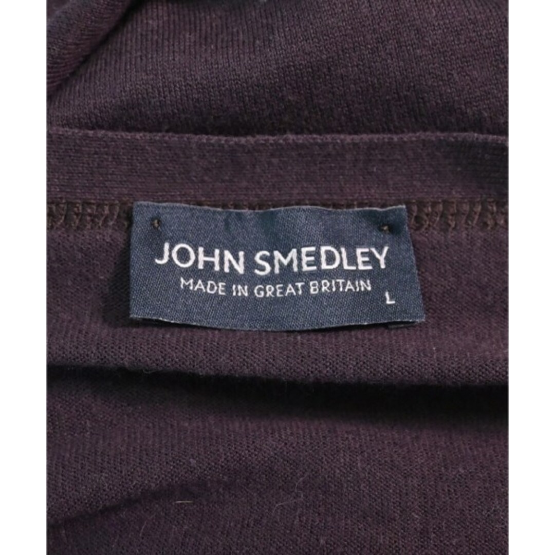 JOHN SMEDLEY(ジョンスメドレー)のJOHN SMEDLEY ジョンスメドレー カーディガン L 茶 【古着】【中古】 メンズのトップス(カーディガン)の商品写真