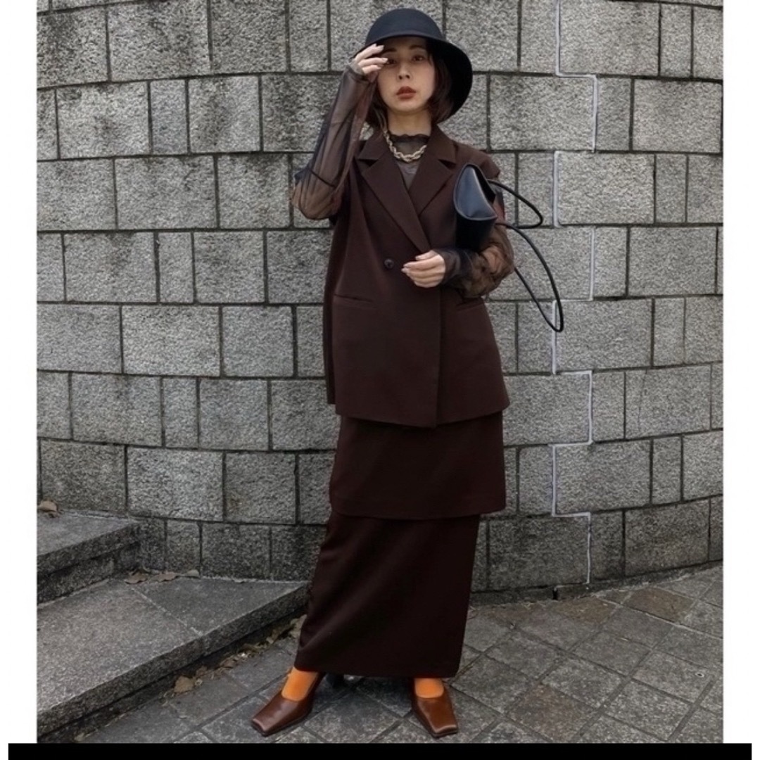 Ameri VINTAGE(アメリヴィンテージ)のAmeri Vintage TIGHT TIERED SKIRT SET UP レディースのレディース その他(セット/コーデ)の商品写真