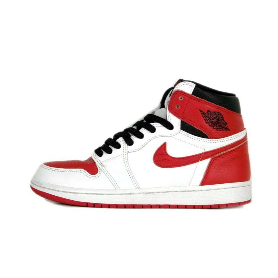 ナイキ NIKE ■ 【 AIR JORDAN 1 OG HIGH Heritage 555088 161 】 エア ジョーダン 1 ハイ ヘリテージ スニーカー　f20076285cmアウトソール最大横