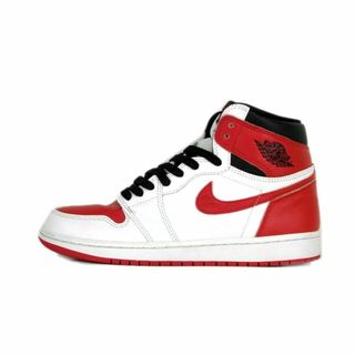 ナイキ NIKE ■ 【 AIR JORDAN 1 OG HIGH Heritage 555088 161 】 エア ジョーダン 1 ハイ ヘリテージ スニーカー　f20076