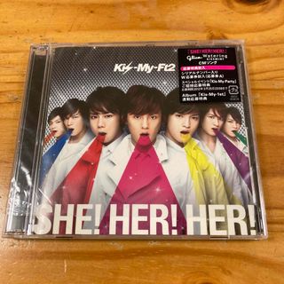 キスマイフットツー(Kis-My-Ft2)のSHE！HER！HER！（初回生産限定盤）(アイドルグッズ)