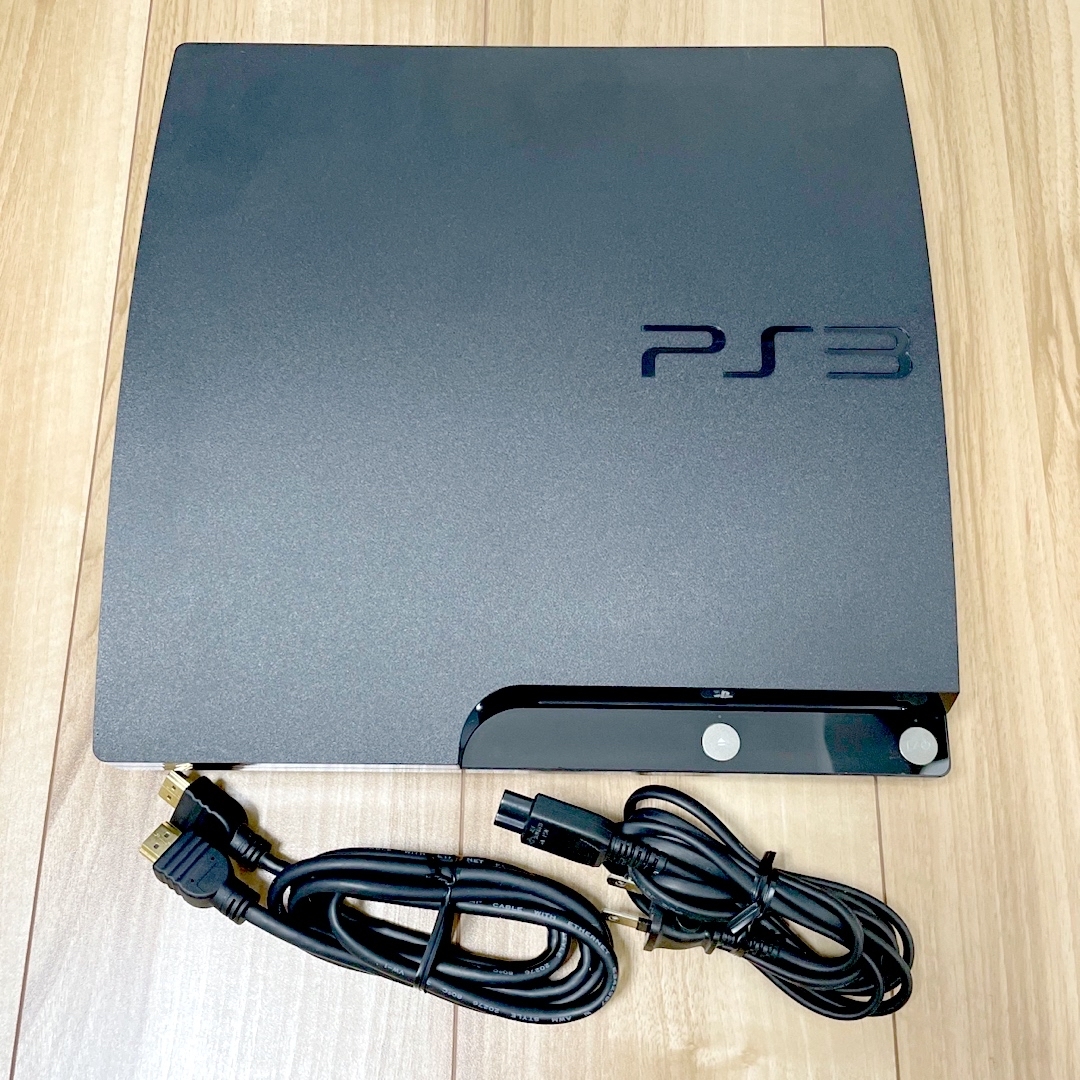 PS3 チャコール ブラック 本体 CECH-2000A 120GB 黒 ソニーゲームソフト/ゲーム機本体