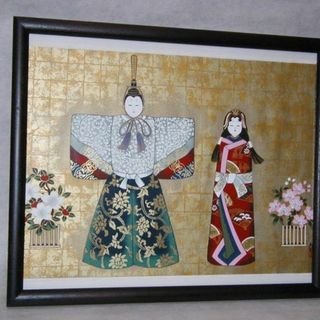 咲花さきか 様分 千代紙「お雛様（４５ｘ３２ｃｍ）no-2」額は含まれません (その他)