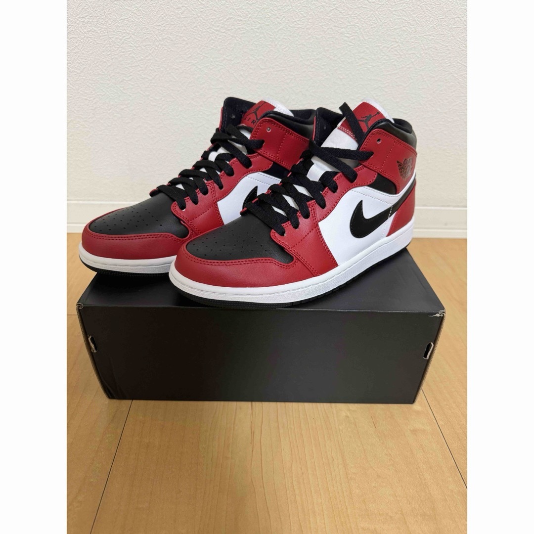 NIKENike Air Jordan1 Mid Chicago Black Toe