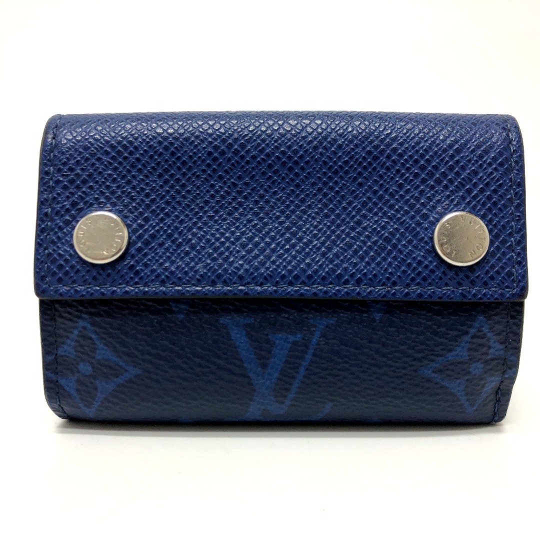 LOUIS VUITTON(ルイヴィトン)のルイヴィトン LOUIS VUITTON ディスカバリー・コンパクト M67620 タイガラマ モノグラム ウォレット 3つ折り財布 モノグラムキャンバス ブルー メンズのファッション小物(折り財布)の商品写真