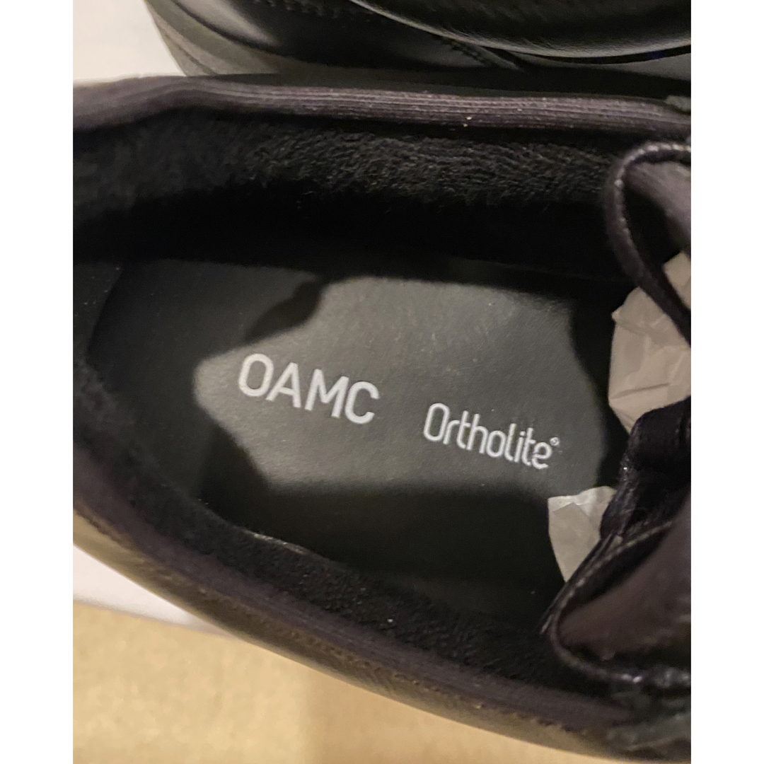 OAMC(オーエーエムシー)の新春再値下げ OAMCスニーカー 黒 サイズ40 新品未使用品 メンズの靴/シューズ(スニーカー)の商品写真