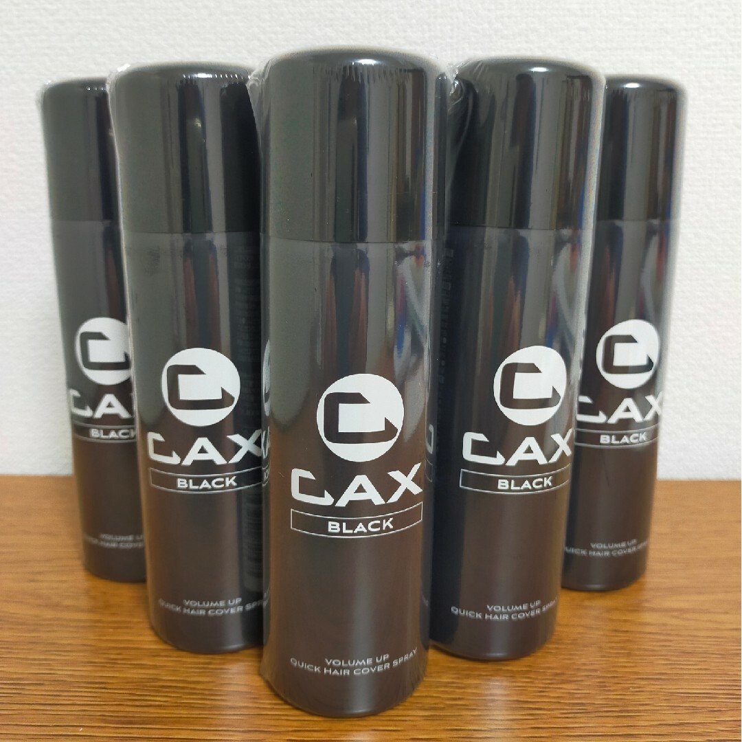 CAX 　カックス　 ヘアボリュームアップ　スプレー 100g ブラック 5本新品未開封