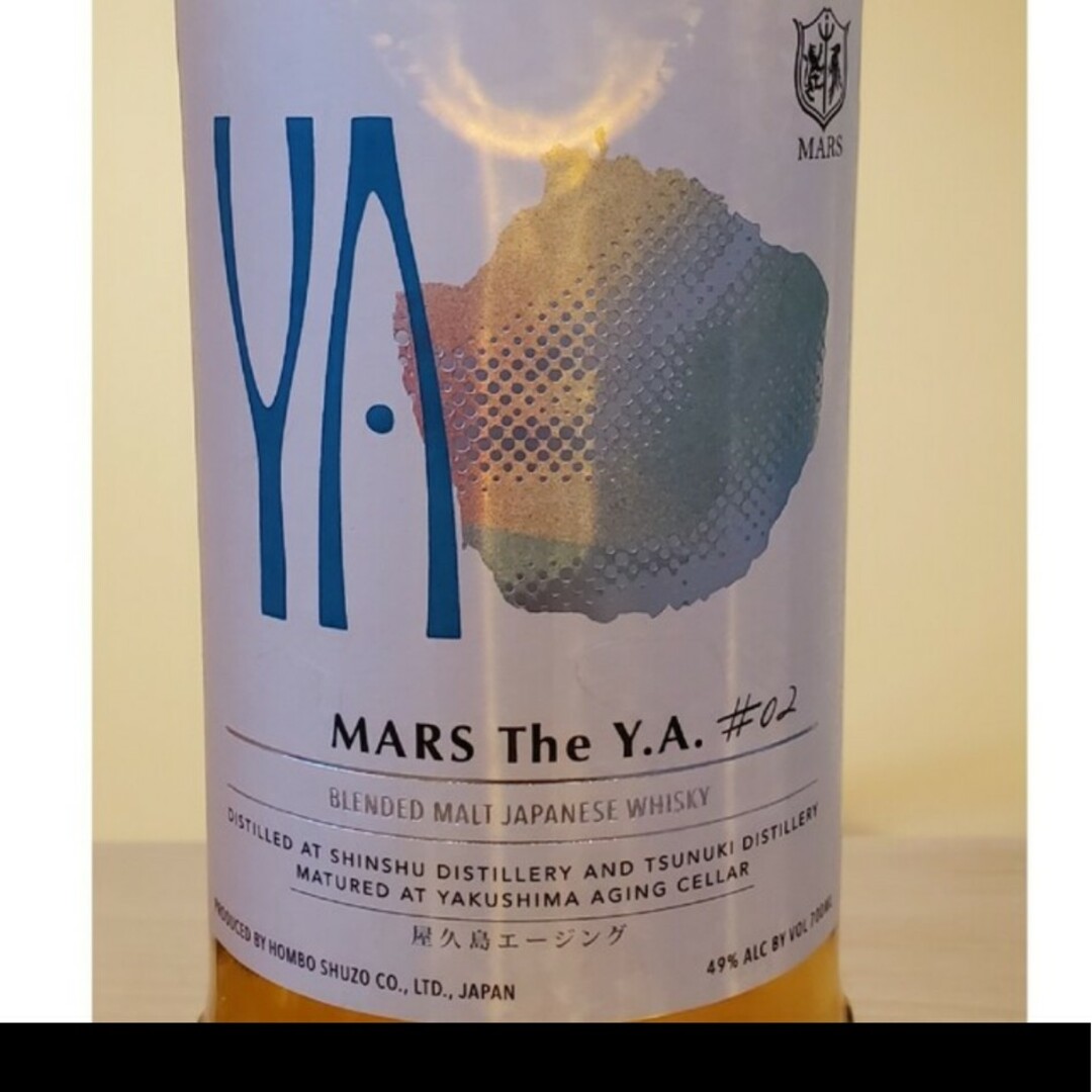 本坊酒造(ホンボウシュゾウ)の本坊酒造 MARS　The Y.A. #01 #02 ２本セット 食品/飲料/酒の酒(ウイスキー)の商品写真