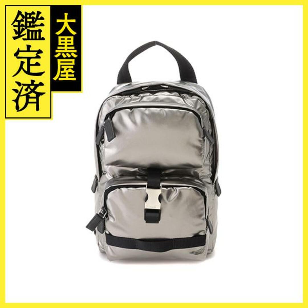 PRADA　ボディバッグ　1BZ026　シルバー　PVC/ナイロン　【437】ボディバッグ/ウエストポーチ