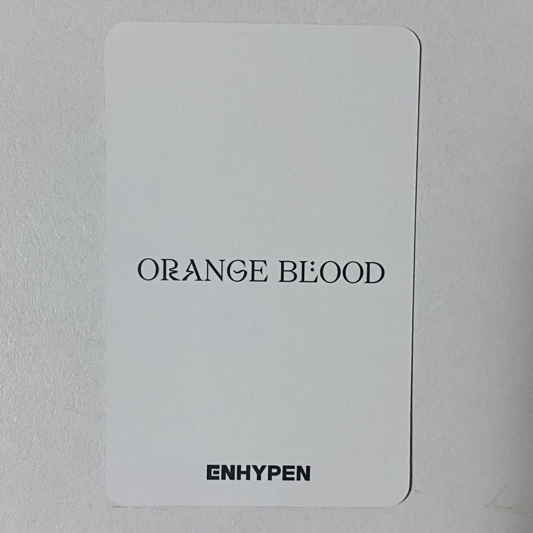 ENHYPEN(エンハイプン)のENHYPEN ORANGEBLOOD musickorea ジョンウォン ④ エンタメ/ホビーのCD(K-POP/アジア)の商品写真