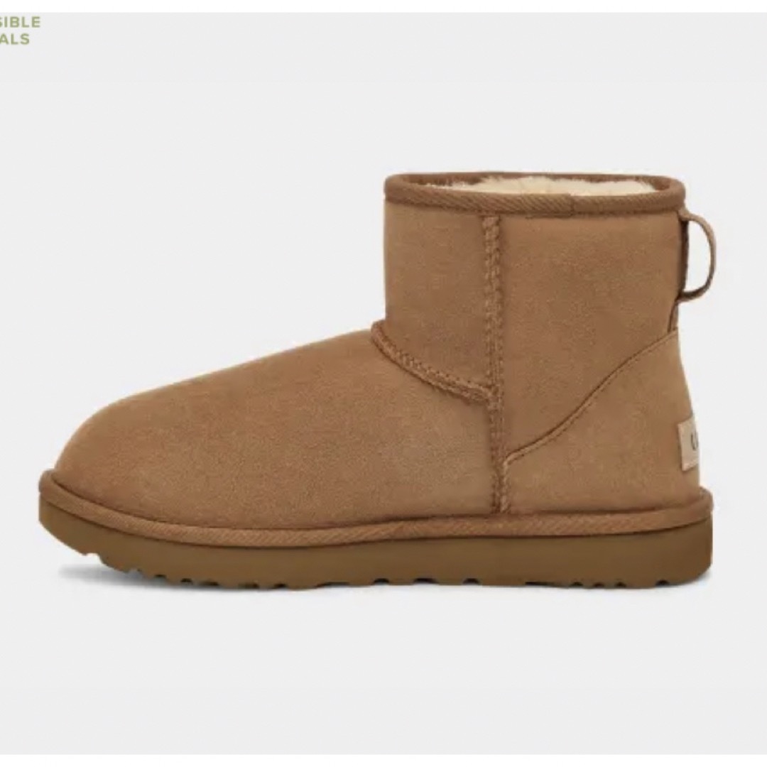 UGG(アグ)のugg 新品　クラシックミニ　ii 2 チェスナット　ムートンブーツ　靴　24㎝ レディースの靴/シューズ(ブーツ)の商品写真