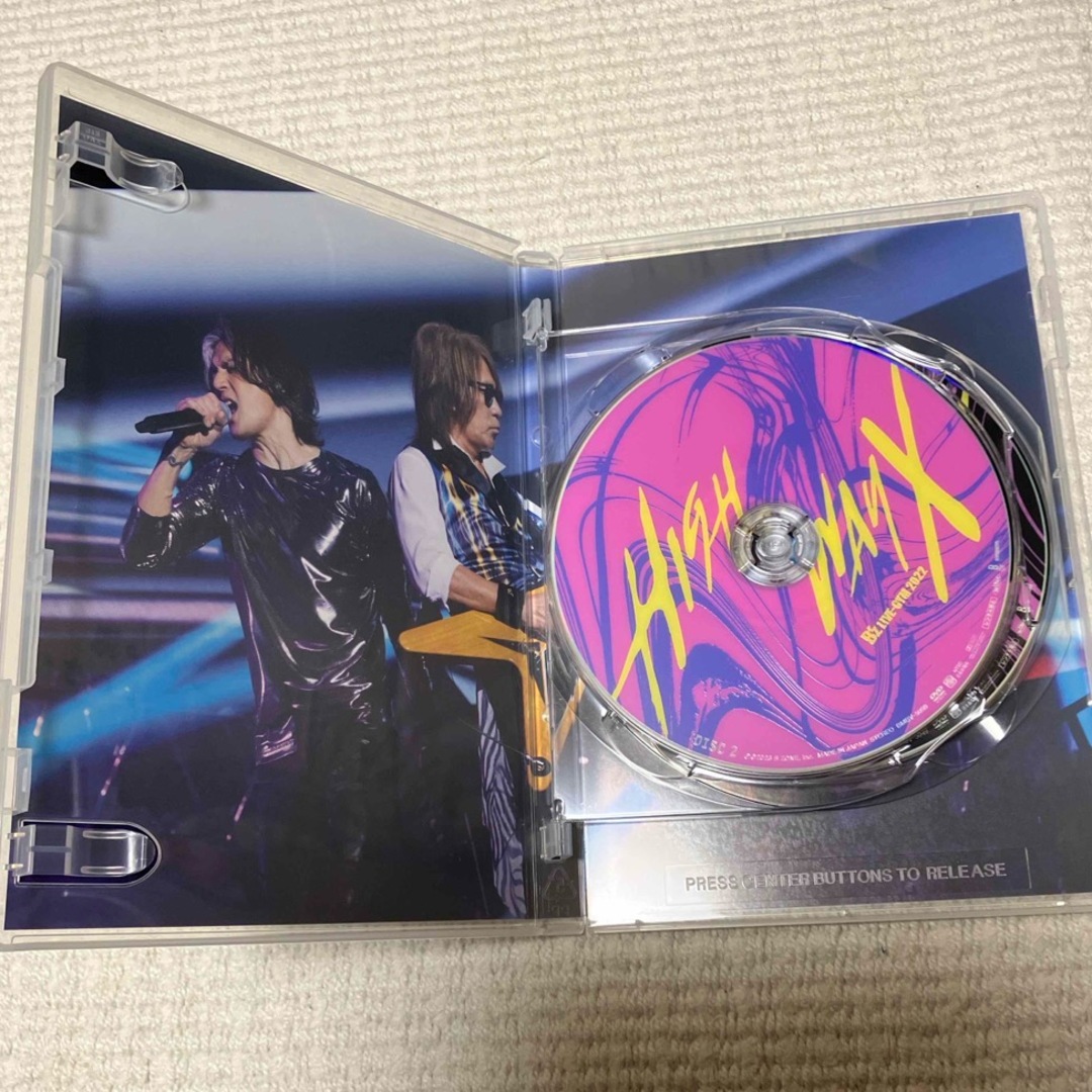 B'z(ビーズ)のB’z　LIVE-GYM　2022　-Highway　X- DVD エンタメ/ホビーのDVD/ブルーレイ(ミュージック)の商品写真