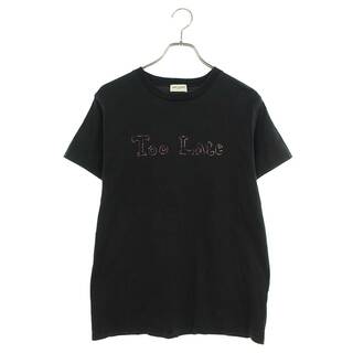 サンローラン(Saint Laurent)のサンローランパリ  16SS  418511 Y20S1 TooLate刺繍Tシャツ メンズ S(Tシャツ/カットソー(半袖/袖なし))