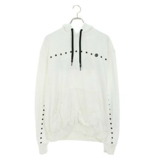 モンクレール(MONCLER)のモンクレールジーニアス  MAGLIA C/CAPPUCCIO バックロゴプルオーバーパーカー メンズ M(パーカー)