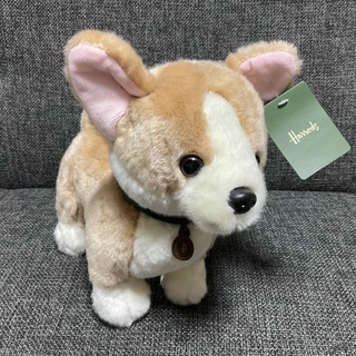 ハロッズ(Harrods)のハロッズ  エリザベス女王　愛犬コーギー(ぬいぐるみ)