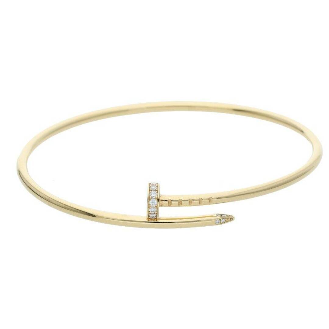 Cartier(カルティエ)のカルティエ  JUSTE UN CLOU BRACELET SM DIA K18YGダイヤジュストアンクルブレスレット メンズ 18 メンズのアクセサリー(ブレスレット)の商品写真