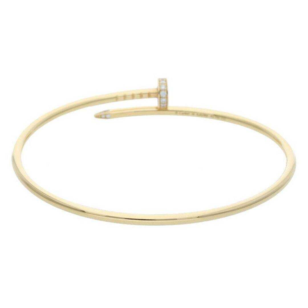 Cartier(カルティエ)のカルティエ  JUSTE UN CLOU BRACELET SM DIA K18YGダイヤジュストアンクルブレスレット メンズ 18 メンズのアクセサリー(ブレスレット)の商品写真