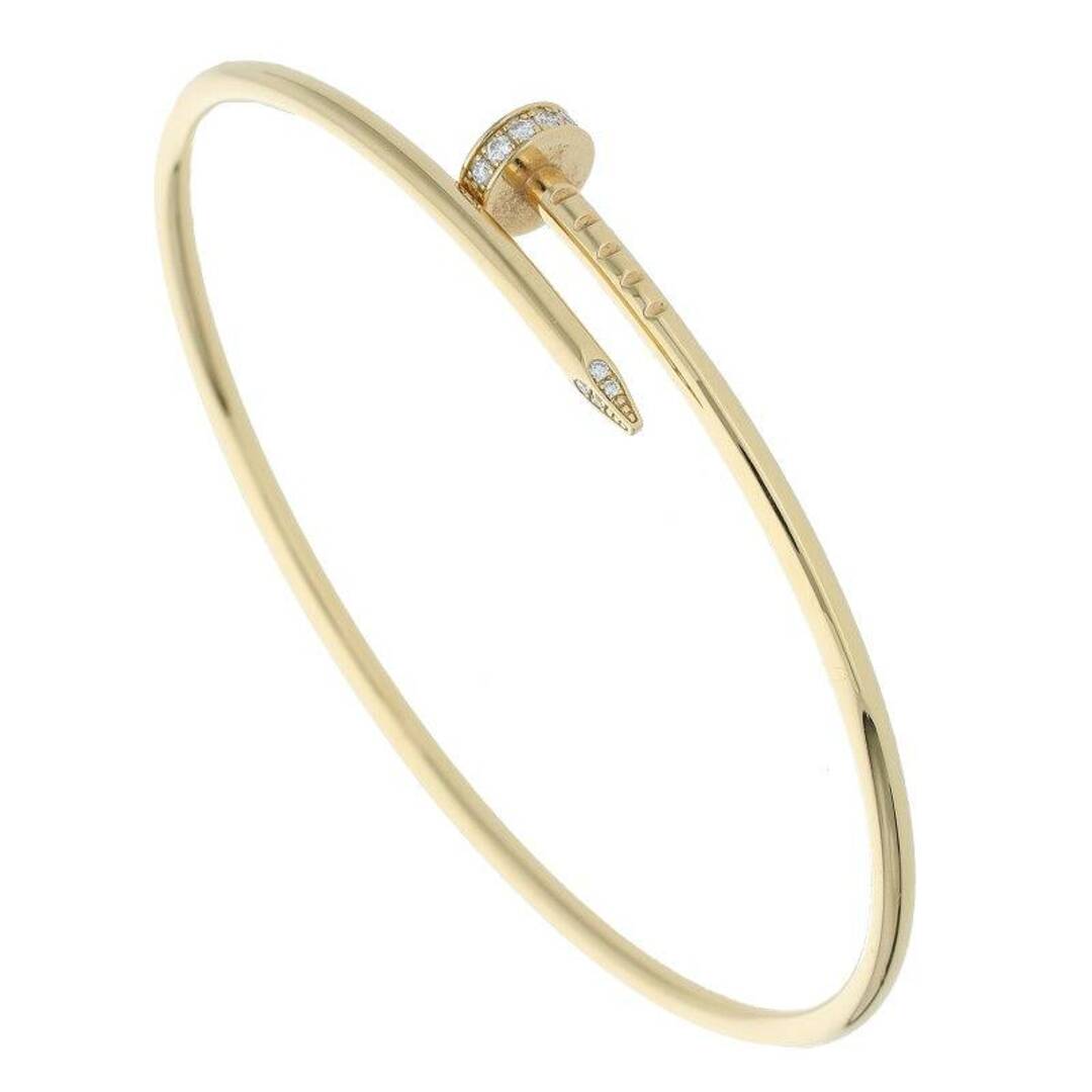 Cartier(カルティエ)のカルティエ  JUSTE UN CLOU BRACELET SM DIA K18YGダイヤジュストアンクルブレスレット メンズ 18 メンズのアクセサリー(ブレスレット)の商品写真