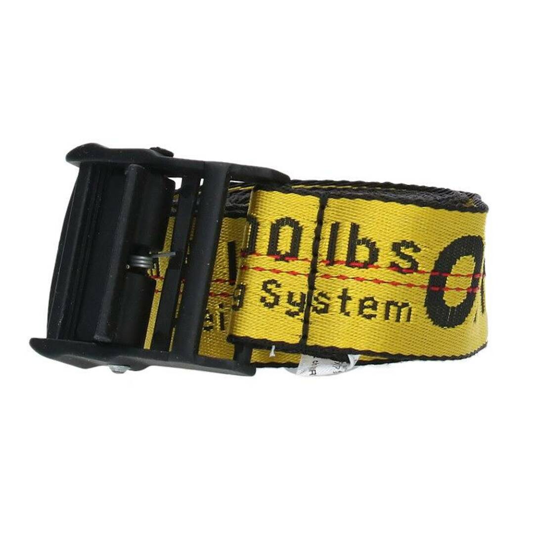 オフホワイト INDUSTRIAL BELT インダストリアルロゴベルト メンズ | フリマアプリ ラクマ