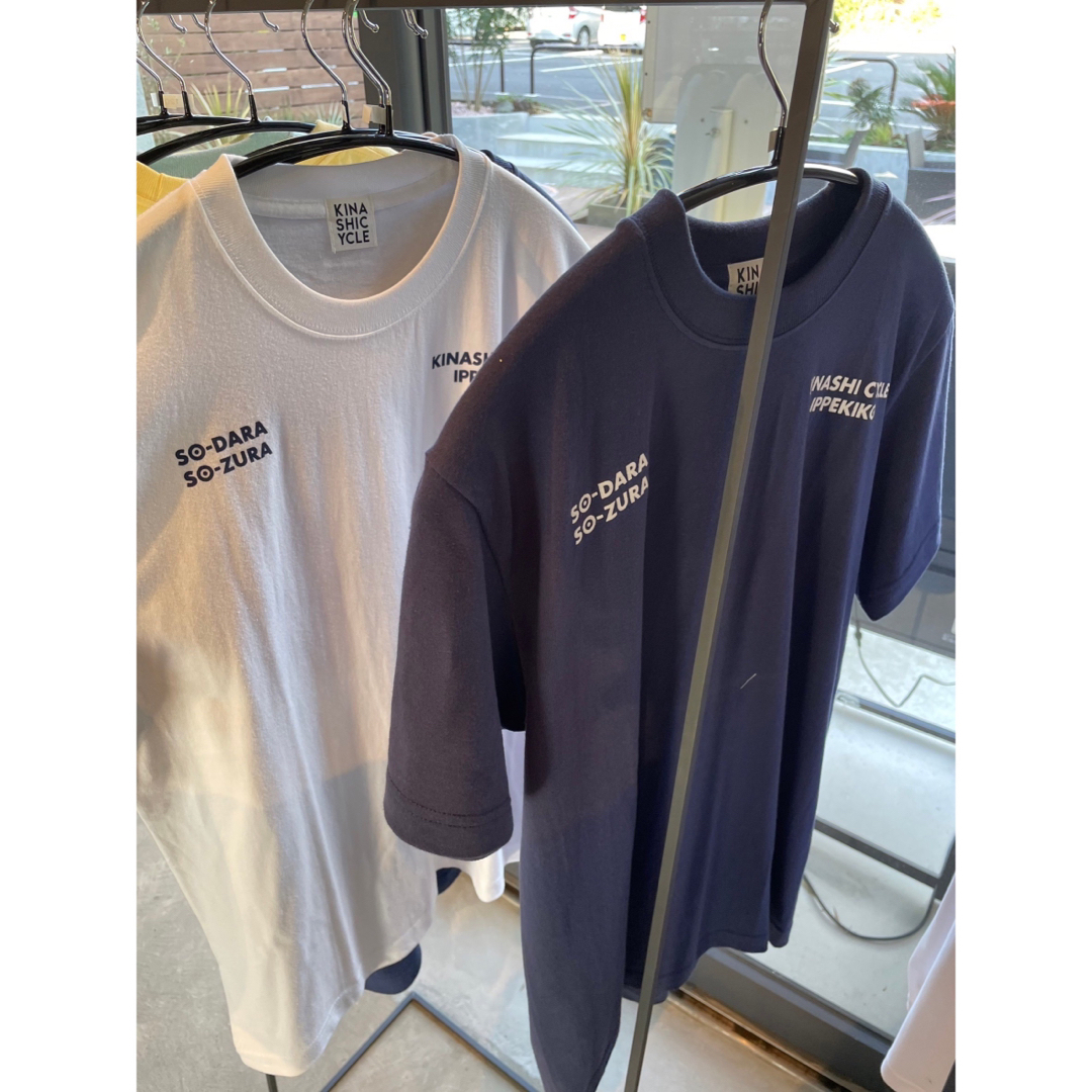 木梨サイクル一碧湖限定Tシャツ　白色　Lサイズ メンズのトップス(Tシャツ/カットソー(半袖/袖なし))の商品写真