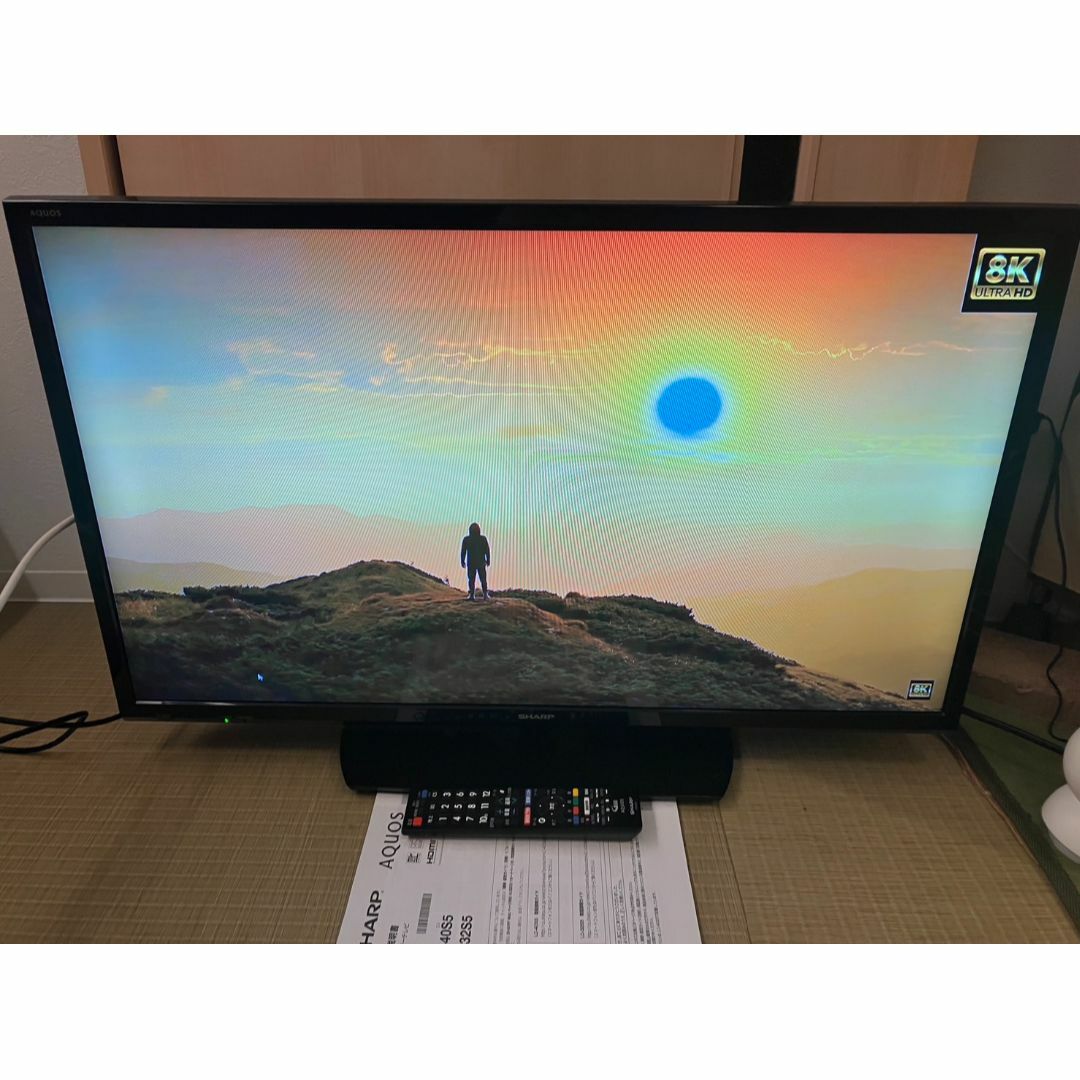 SHARP(シャープ)のSHARP シャープ　32型　テレビ LC-32S5 2018年製　映り綺麗！ スマホ/家電/カメラのテレビ/映像機器(テレビ)の商品写真