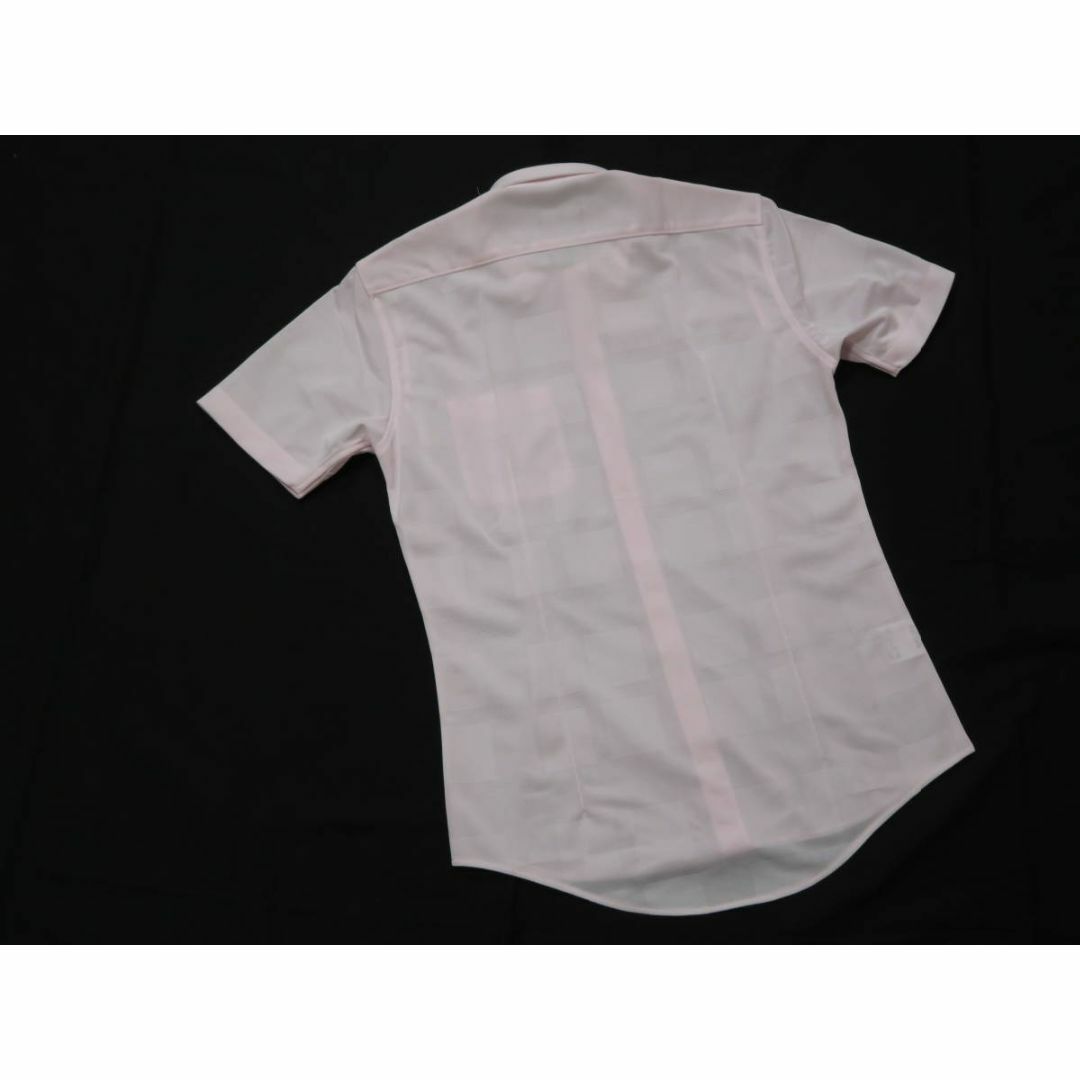 BLACK LABEL CRESTBRIDGE(ブラックレーベルクレストブリッジ)のブラックレーベル クレストブリッジ 半袖ボタンダウンシャツ Sサイズ 薄ピンク メンズのトップス(シャツ)の商品写真