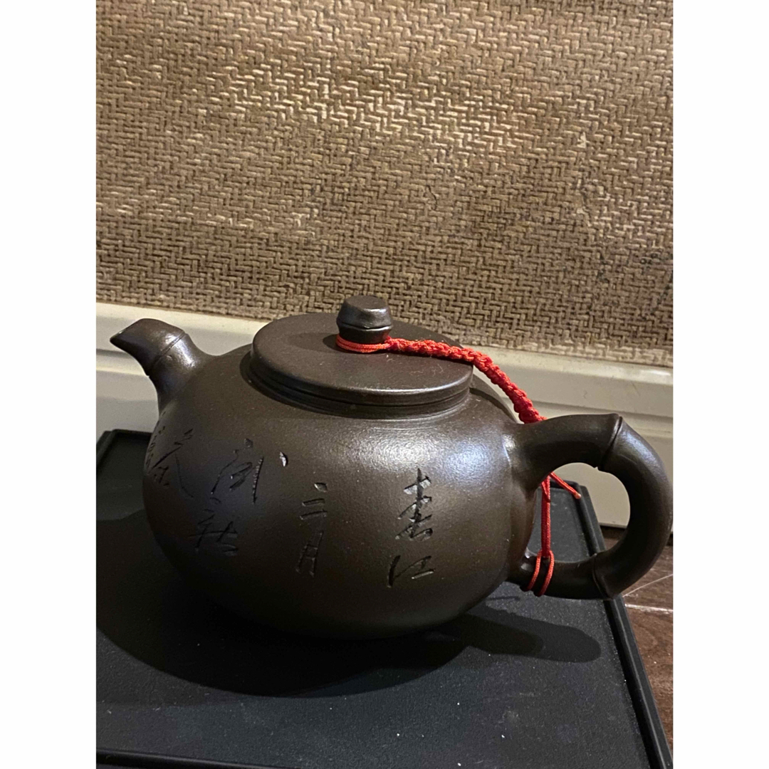 食器中国美術　急須　紫砂壺　茶器　彫刻