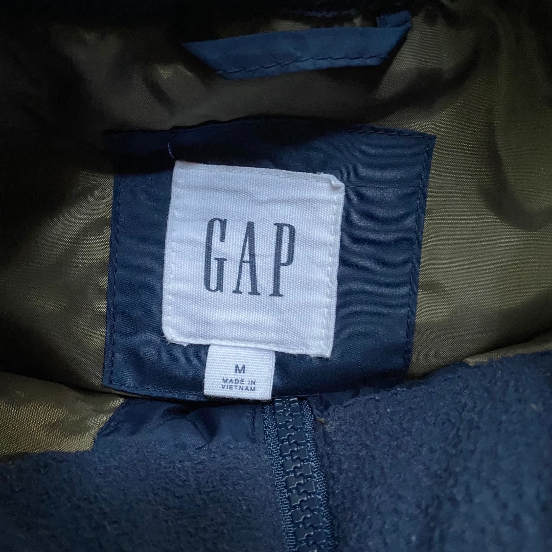 GAP(ギャップ)のoldGAP オールドギャップ ダウンベスト ネイビー M メンズのジャケット/アウター(ダウンベスト)の商品写真