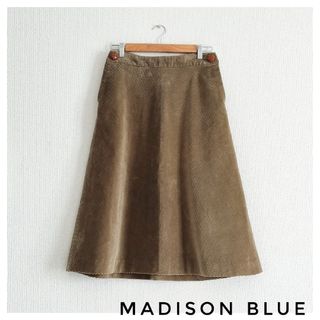 平置き実寸マディソンブルー　madisonblue スウェードスカート　ブラウン　M 茶色