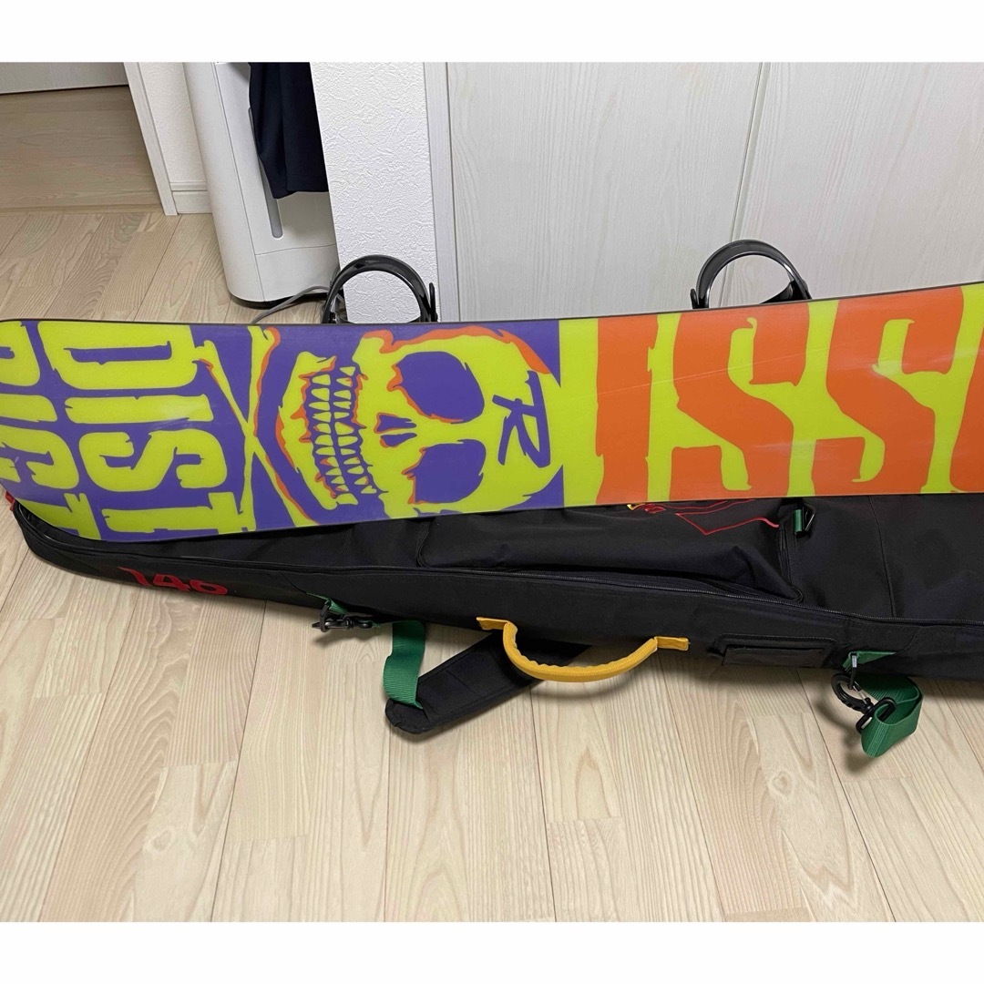 ROSSIGNOL(ロシニョール)の【初心者セット】 rossignol スノーボード + スノーボーディング スポーツ/アウトドアのスノーボード(ボード)の商品写真