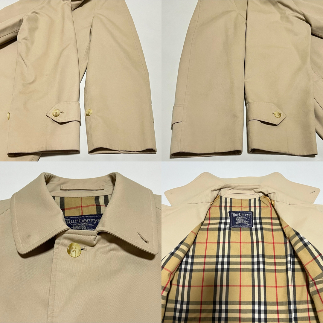 BURBERRY(バーバリー)のBurberrys バーバリー ステンカラーコート ロング ノバチェック 英国製 メンズのジャケット/アウター(ステンカラーコート)の商品写真