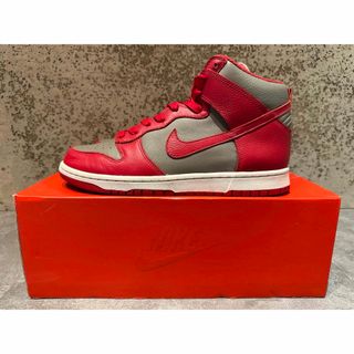 ナイキ(NIKE)の美品NIKE DUNK HIGH "UNLV" 27.5(スニーカー)