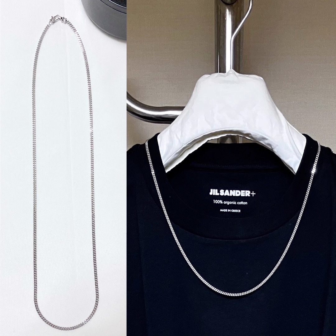 TOM WOOD - 新品 TOMWOOD カーブチェーンネックレス 銀 5683の TOM WOOD - 新品 TOMWOOD カーブチェーンネックレス 銀 5683の