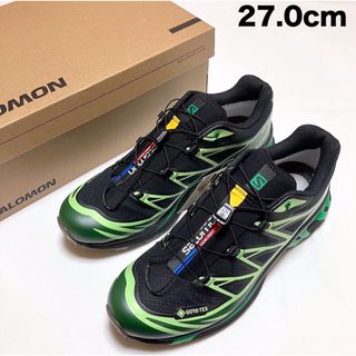 サロモン(SALOMON)の新品 27.0 23aw SALOMON XT-6 スニーカー 緑 5672(スニーカー)