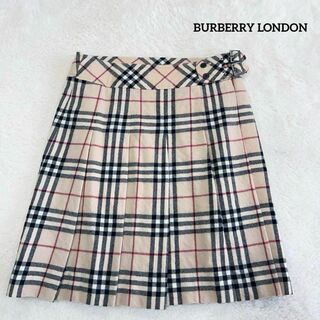BURBERRY - 訳あり バーバリー ロンドン ノバチェック ミニスカート 