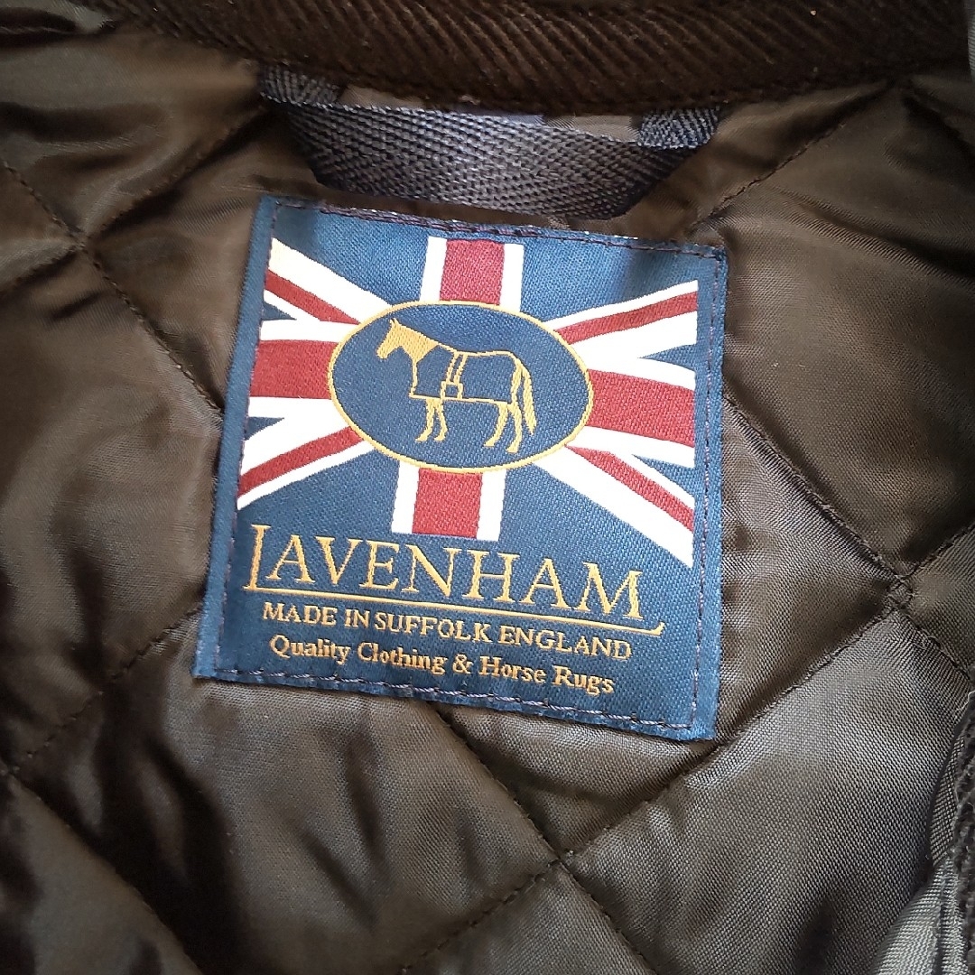 LAVENHAM(ラベンハム)の✨①LAVENHAM クレイドン キルティング ブラック レディースのジャケット/アウター(ナイロンジャケット)の商品写真