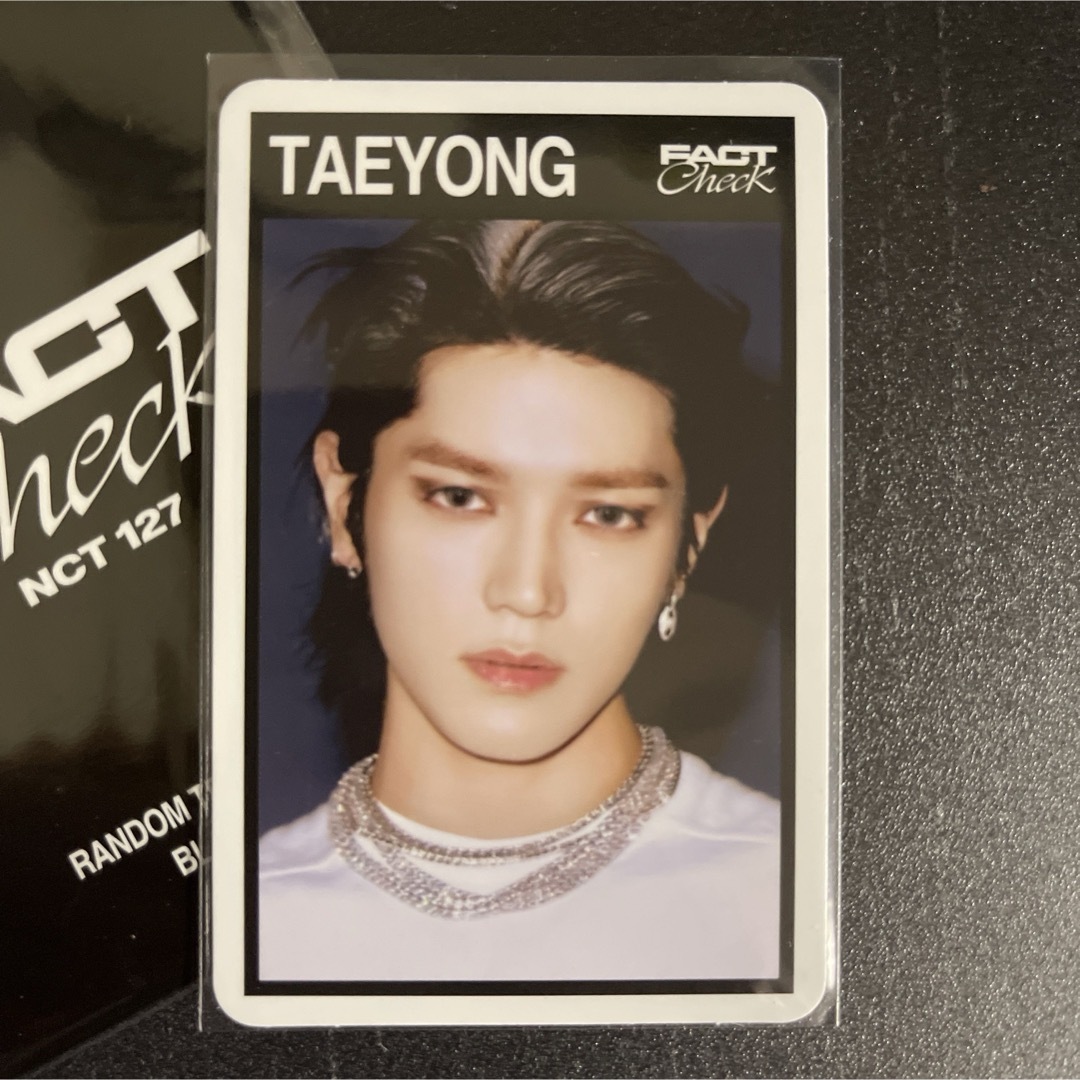 NCT127(エヌシーティー127)のNCT 127 fact check 不可思議展 ラントレ トレカ テヨン エンタメ/ホビーのCD(K-POP/アジア)の商品写真