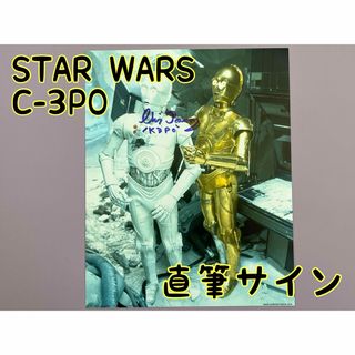 スターウォーズ　直筆サイン　C-3PO スタント　クリス・パーソン氏(その他)