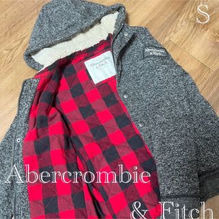 【正規品】アバクロ A&F フランネルジャケット レッドチェック M