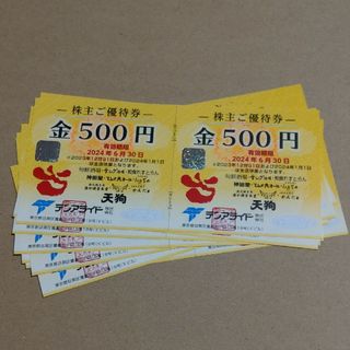 テンアライド株主優待券10000円分(レストラン/食事券)